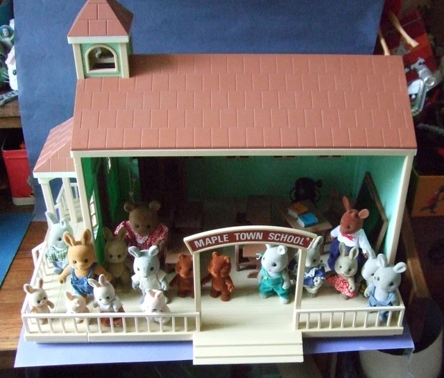 Maple Town School École Malinville petits malins Bandai 1986 used box
