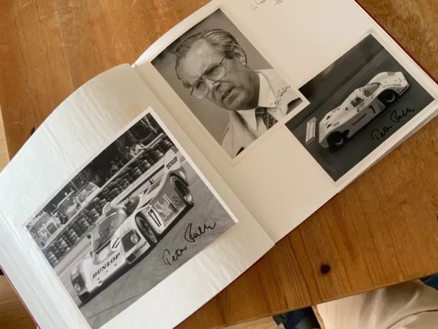 Porsche 962 Falk 1987 Autogrammkarte Foto Jelinski Bell