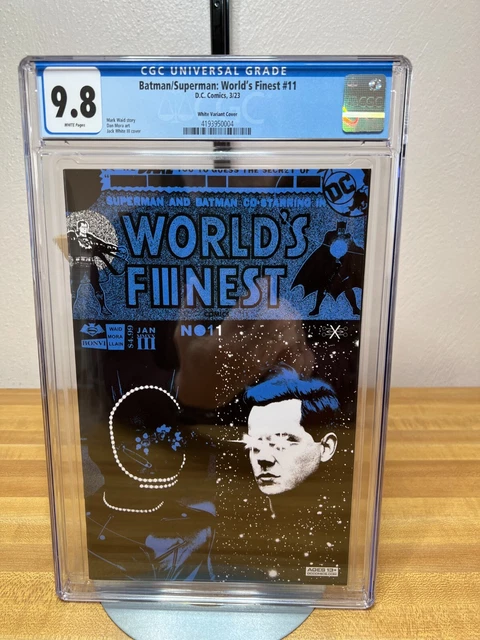 Superman/Batman World's Finest #11 - CGC 9.8 -  Jack White Variant - 1st Print