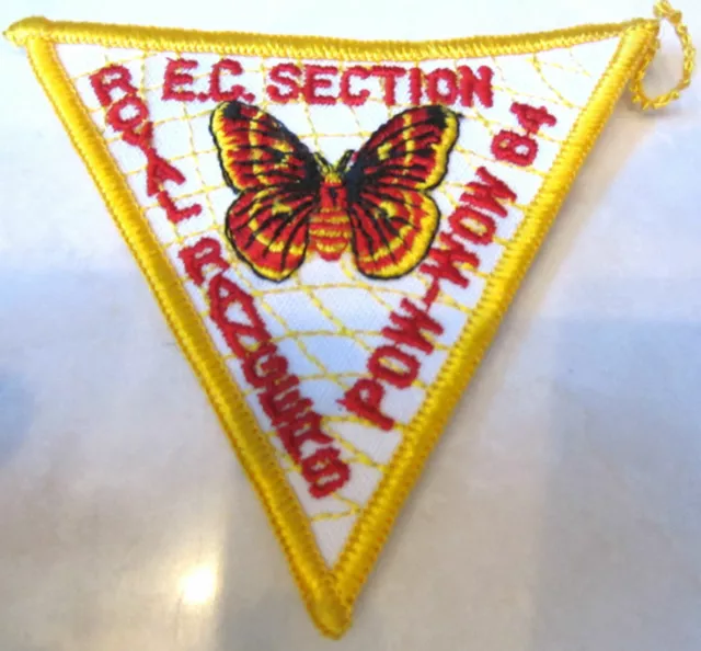 E.C. Section Pow Wow 1984 Rr Royal Ranger Uniform Patch