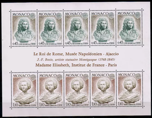 TIMBRES MONACO Année 1974 BLOC EUROPA n°9 NEUF**