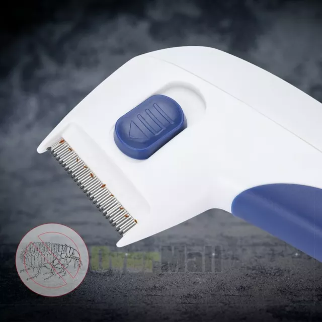 3x Electric Flea Comb-Great for Dogs & Cats Pet Brush Safe Useful US Stock 5