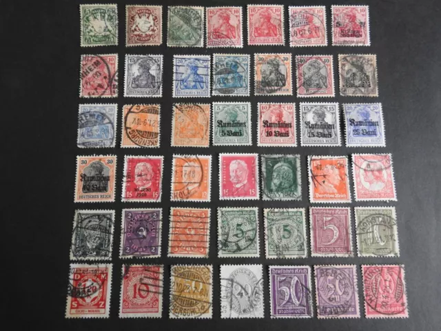 Germany & States. 130 stamps mint and used early issues