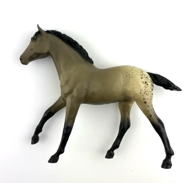 Breyer Traditional 238 Appaloosa Action American Stock Horse Foal Grey 8 x 6.75
