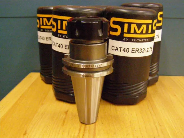 Simis Cat 40 Er 32 Collet Chuck Techniks Er32 Tool Holder Cv40 Cat40