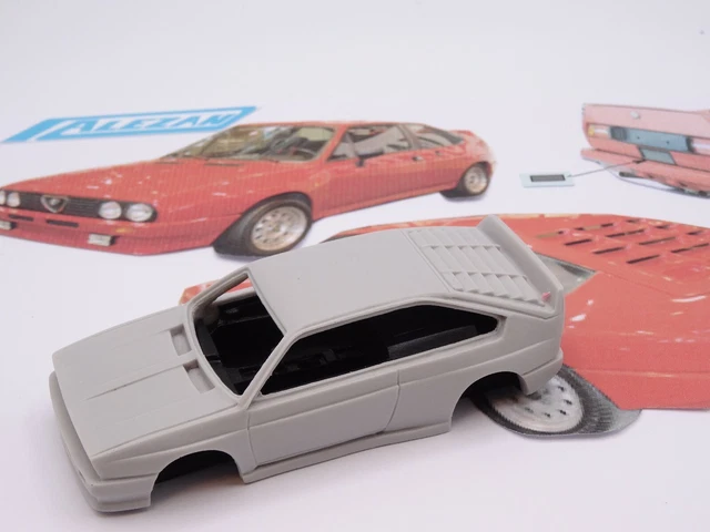 ALEZAN MODELS . KIT 1/43 . ALFA ROMEO ALFETTA COUPE . PININFARINA 1972