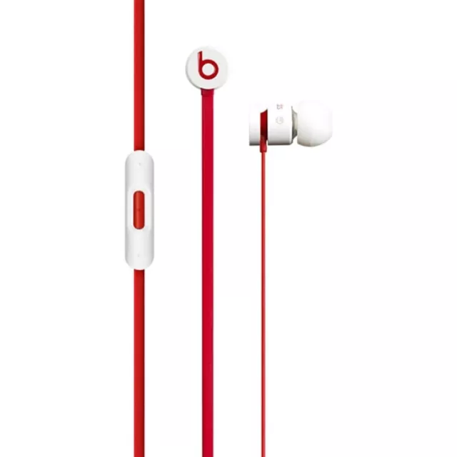 Genuine Beats By Dr Dre urBeats 2.0 In-Ear Earphone Headphones White In Red 3