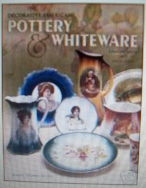 Vintage Decorative Pottery Price Guide Collector's Book White Pottery