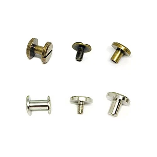 Rivets pour Cuir, Rivet a Visser, Cuir Artisanat Rivets, Rivet pour Cuir Vis, Ri