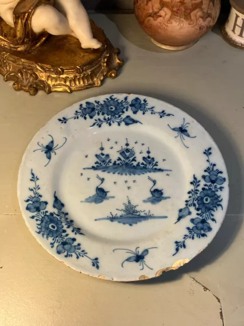 Ancienne Assiettes en Faïence - Delft, Tournai, Saint Omer - XVII , XVIII, XIX ?