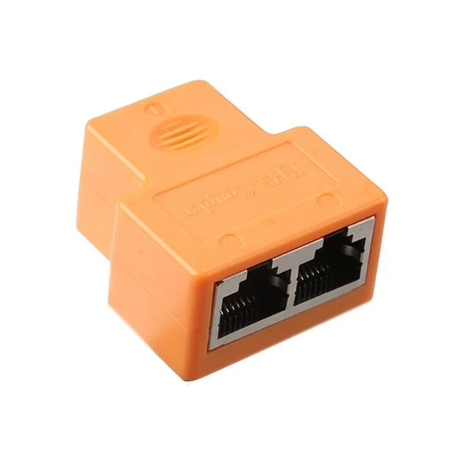 RJ45 COUPLERS PHONES Line Splitter Adapters Telephone Splitter for