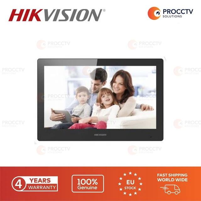 Stazione interfonica video interna Hikvision DS-KH8520-WTE1, Wi-Fi, 10 pollici,