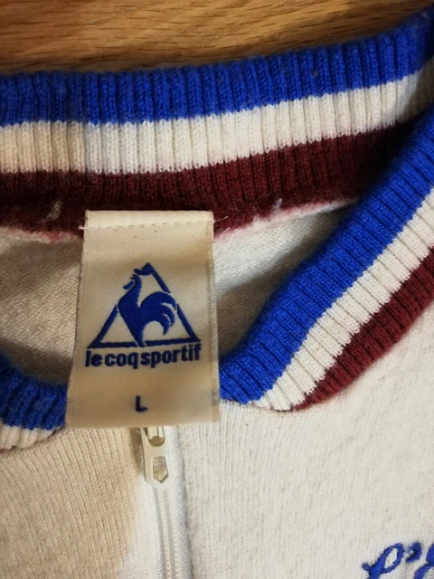 MAILLOT CYCLISTE L EROICA LE COQ SPORTIF maglia vintage laine EUR