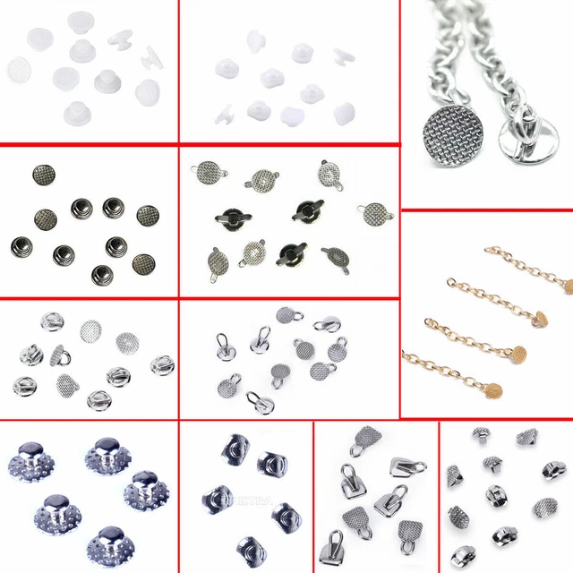DENTAL ORTHODONTIC LINGUAL Buttons Bondable Round /Button Chain EUR 10 ...