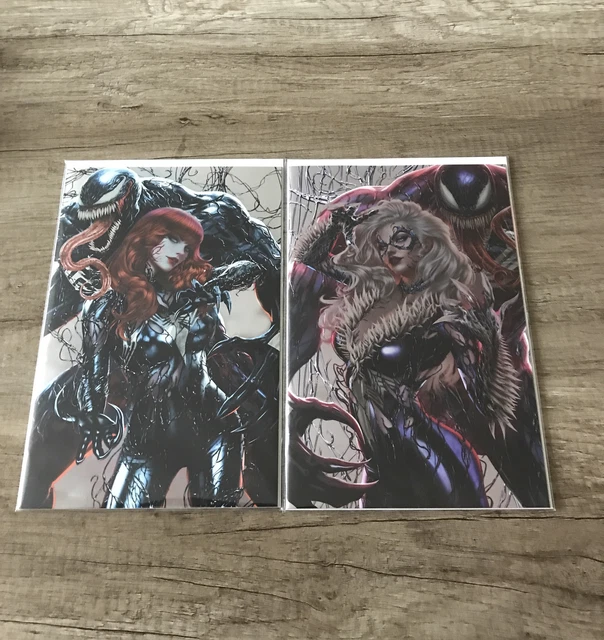 🔥💥Amazing Spiderman 28 & 29 Ariel Diaz Virgin Foil 🔥🔥 Nm 🔥🔥