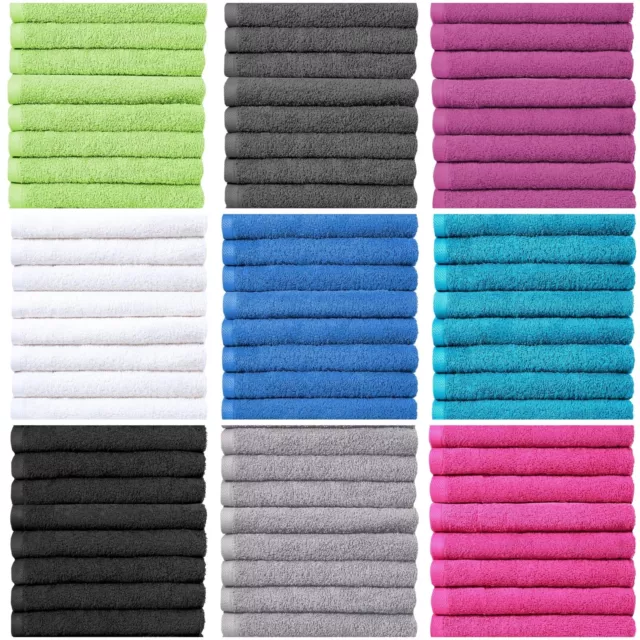 12x Clearance Premium 100%Egyptian Cotton Luxury Face Cloth Hand Guest Towels
