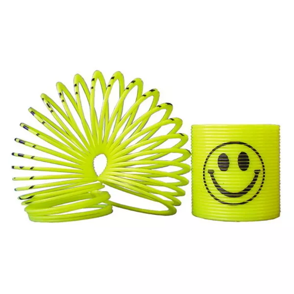 60 Mini Slinky Coil Springs 35Mm 1.4" Smile Face Party Favor, Vending, Birthday