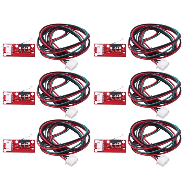 6Pcs Mechanical Endstop Limit Switch Press Switch Module For 3D Printer PrusO9B7