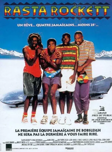 Affiche Pliée 120x160cm RASTA ROCKETT (COOL RUNNINGS) 1994 Jon Turteltaub BE