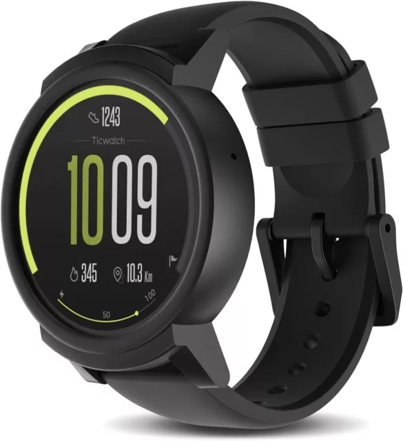 Mobvoi Ticwatch E Smartwatch WF12086 Shadow Open Box