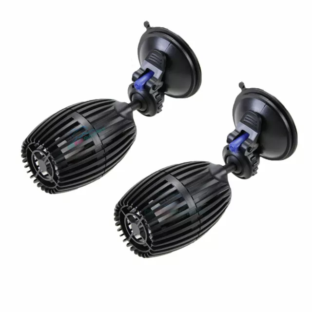 2-Pack 480GPH Wave Maker Aquarium Circulation Pump Powerhead Submersible