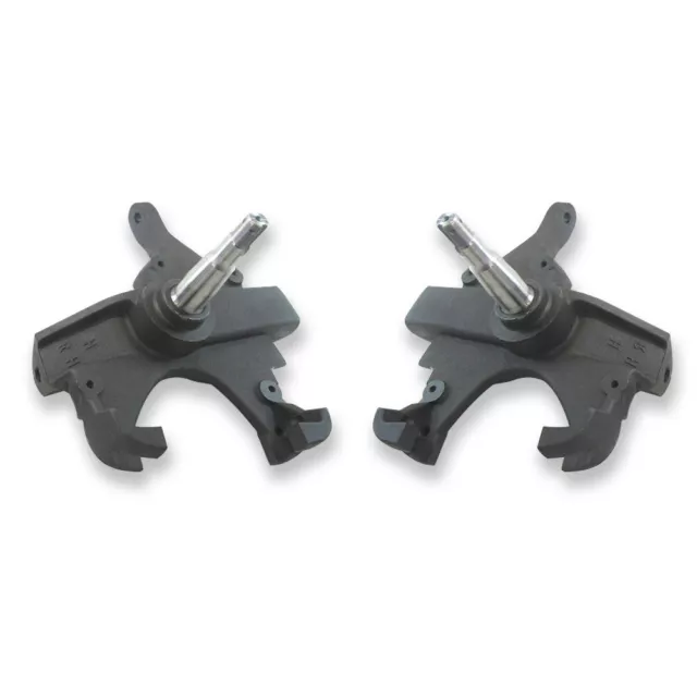 2'' Drop Disc Brake Spindle Black For 1958-1964 Chevy Biscayne Bel Air Impala 2'' Drop Disc Brake Spindle Black For 1958-1964 Chevy Biscayne Bel Air Impala