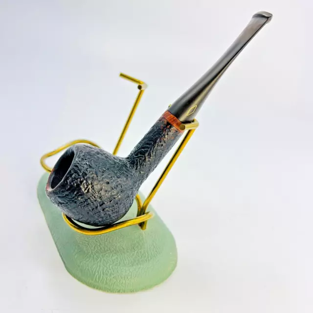 Brebbia Sabbiata 2007 ° Straight Apple sandblast Pfeife Estate Pipe ° 9mm Filter