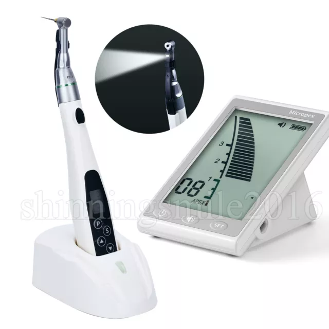 Dental Wireless Endo Motor 16:1 LED Light Endodontic / Apex Locator Root Canal