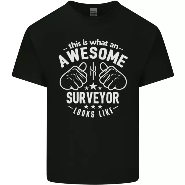 T-shirt da uomo in cotone This Is What an Awesome Surveyor Looks Like