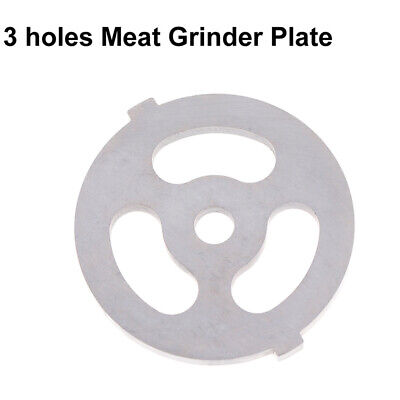 Large 3 holes Meat Grinder Plate Net  Meat Grinder Parts Meat Hole Plat.YU StCEI