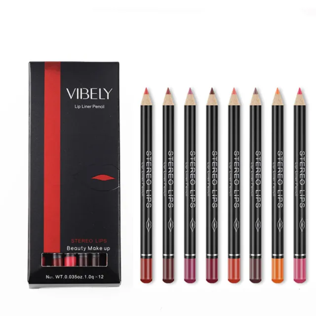 36 Pcs  Lip Liner Pencil Makeup Lip Pen Matte Lip Pencil Waterproof Lipstick 2