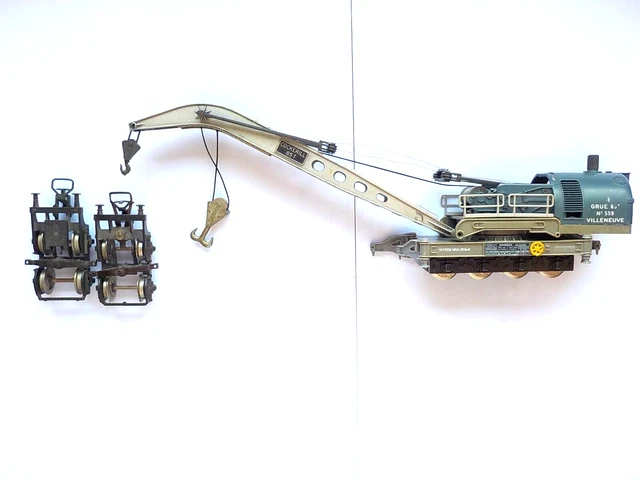 Wagon grue Cockerill 85 tonnes – Jouef réf. 663 - Modélisme