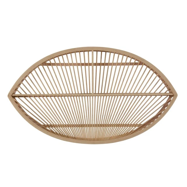 Regal 105 x 10,5 x 60 cm natürlich Rattan