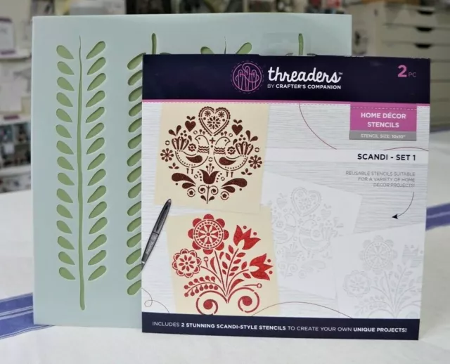 Threaders Scandi Set 1 más plantilla adicional