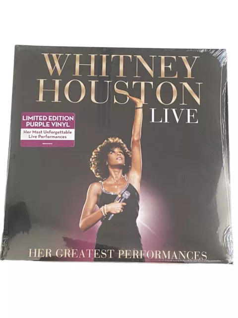 Whitney Houston Live - Her greatest performances LIMITED VINYL