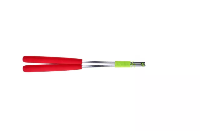 EUREKA 515752 Acrobat Aluminum Hand Stick with Red Handles, 32.5 cm