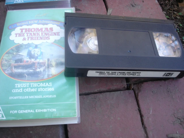 THOMAS THE TANK Engine And Friends VHS video 1991 Trust Thomas and ...