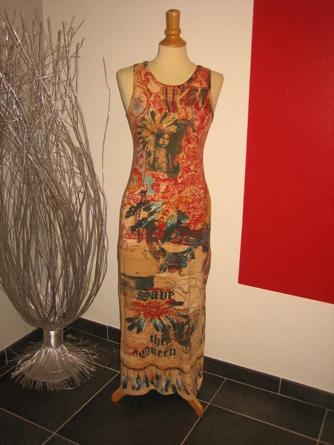 robe longue maxi dress legatte jeans T3=34/36 excellent état