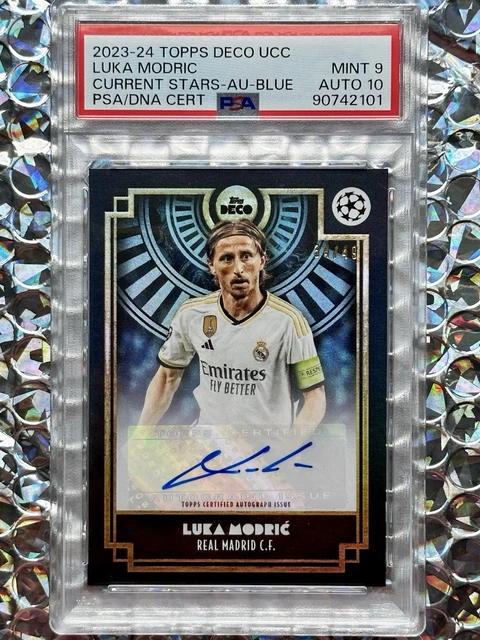 TOPPS DECO 2023/24 - Luka Modric Auto /49 EUR 110,00 - PicClick ES