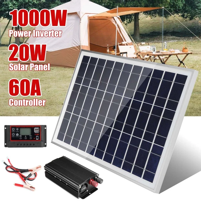 Régulateur Solaire MPPT 60A - Contrôleur Panneau 12V/24V Auto Avec Écran LCD