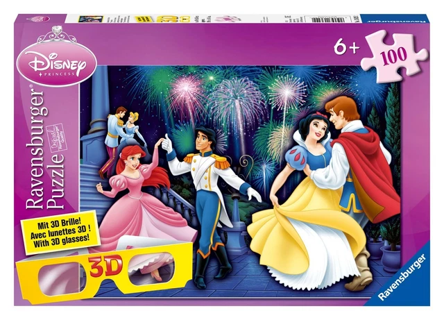 RAVENSBURGER JIGSAW PUZZLE Disney Princess 100 Piece 6+ Fairy Tales £22 ...