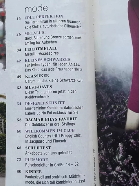 Zeitschrift "BURDA STYLE" mit Schnittmuster und Anleitung, Nr. 11/2013, Beauty 3