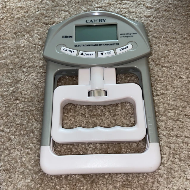 PINCH METER GRIP Strength Meter Digital Hand Dynamometer Grip Strength