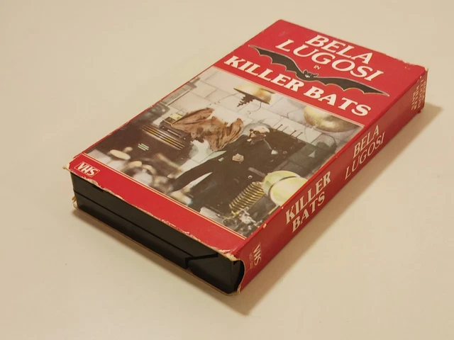 KILLER BATS BELA Lugosi 1985 Release Hood Times Movie Classics VHS ...