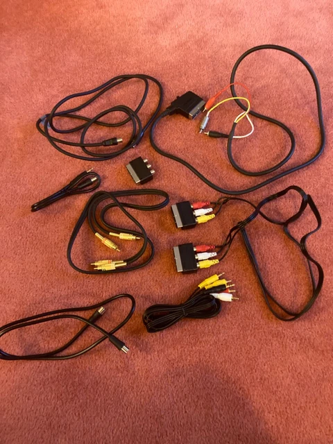 scart adapters/ phono leads/coaxial fly link cables