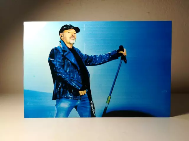 Foto Vasco Rossi Fotografia In Carta Lucida Da Collezione Canzone - (77)