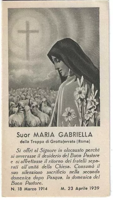 Suor Maria Gabriella - (A4-9)