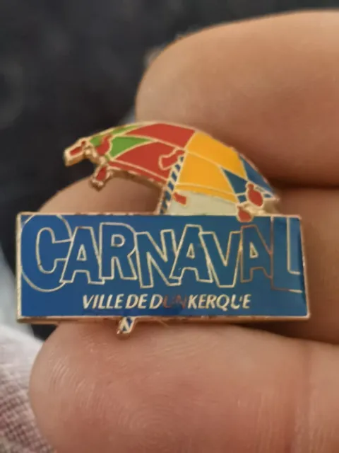 Pins / badge tambour major Carnaval Dunkerque pour clet'che
