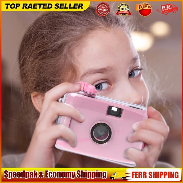 Kids Camera Non-disposable Waterproof Shockproof Film LOMO Camera Toys (B)