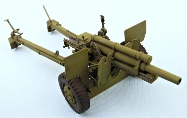 M101 A1 - 105 mm U.S.Hotwizer,scale 1/35,Hand-made plastic model